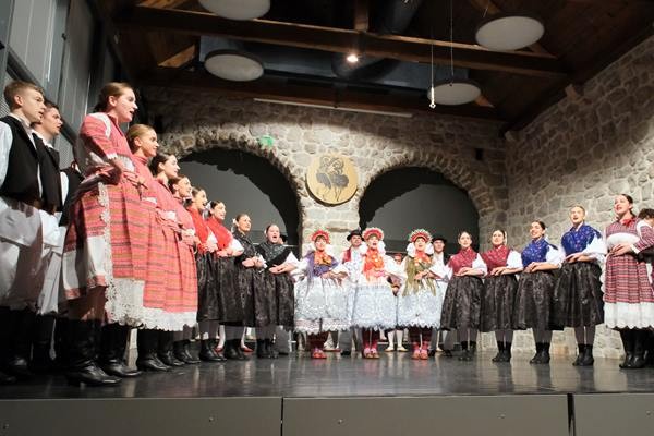 soirée folklorique à Dubrovnik
